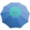 PARASOL FLOWER Ø 270CM AZUR/BLEU - PROLOISIRS