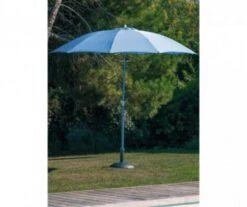 PARASOL FIBRE Ø 270CM AZUR