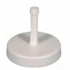 PIED DE PARASOL BETON 15KG BLANC