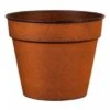 POT ACIER BRUN D28CM