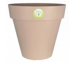POT SOLEILLA ROND 60 TAUPE