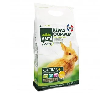 ALIMENT COMPLET LAPIN OPTIMA 2.5KG - HAMI FORM 1 ALIMENT COMPLET LAPIN OPTIMA 2.5KG - HAMI FORM