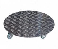 ROULE-PLANTES ALU ROND 50 CM