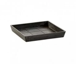 SOUCOUPE ROTTER CARRE NOIR 28CM