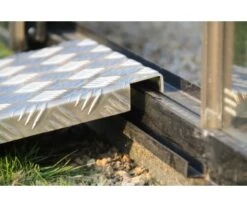 SET DE 2 RAMPES EN ALUMINIUM -Jardin Extérieur set de 2 rampes en aluminium 2