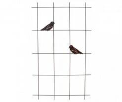 TREILL COL MURAL OISEAU FER V