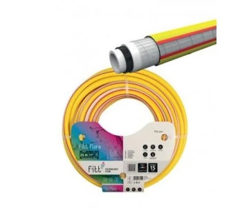 TUYAU FITT FLORA JAUNE 15MM-25 1 TUYAU FITT FLORA JAUNE 15MM-25